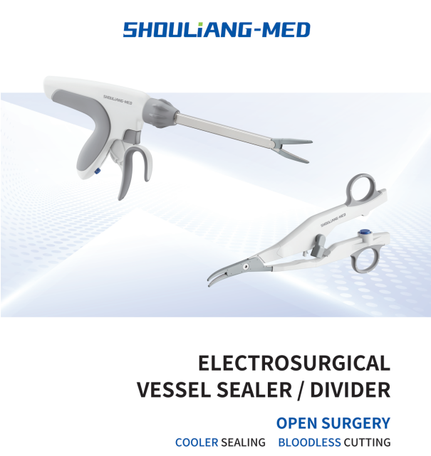 ELECTROSURGICAL VESSEL SEALER DIVIDER OPEN SURGERY